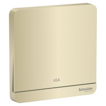 Avataron-45A 1G Double Pole Switch With Led, Wg