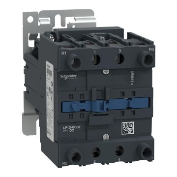 TeSys D contactor - 4P(2 NO + 2 NC) - AC-1 - <= 440 V 60 A - 110 V DC coil