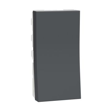 Switch, Miluz Zeta, 10A, 1 Way, 1 Module, Anthracite