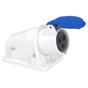 WALL SOCKET PK PRATIKA SCREW 16A IP44 22