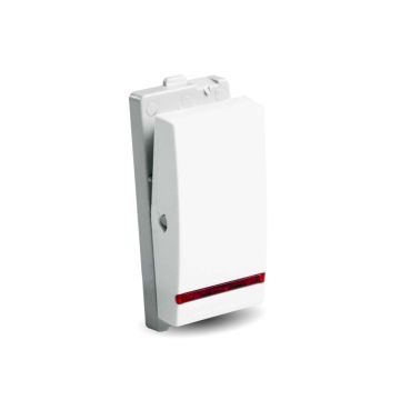 Opale - 6A 1 Way Switch with Indicator